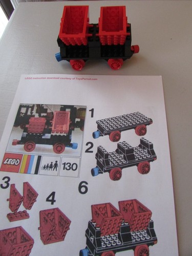 Lego vintage train 130 - , wagon