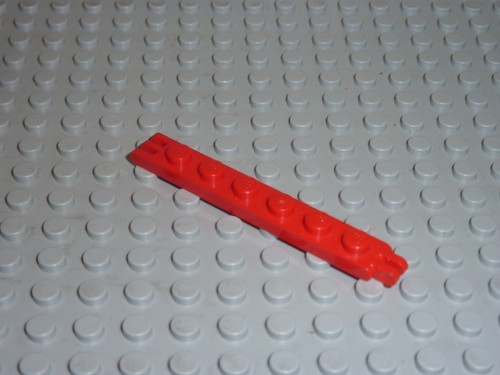 Lego red hinge plate - lego,