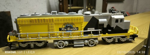 Lego train moc locomotive - moc,