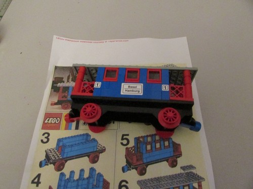 Lego train 131 wagon passager