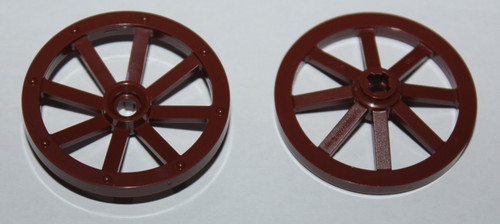 Roues lego redbrown wheel - lego,